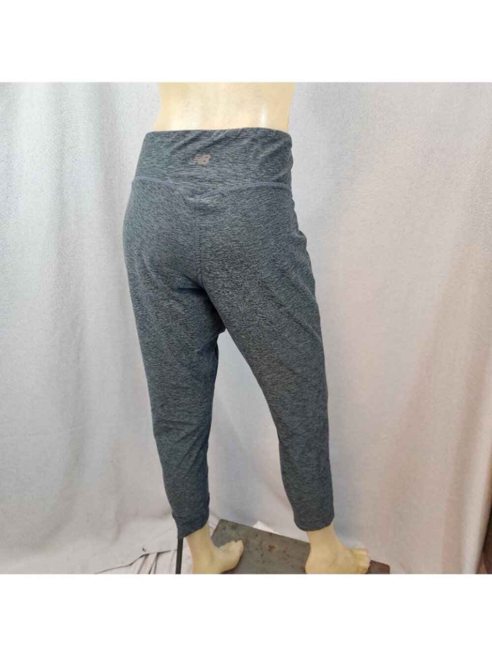 NB Dry New Balance Dark Gray Leggings Stretch Pants Yoga Pant XL XLARGE - Picture 5 of 7